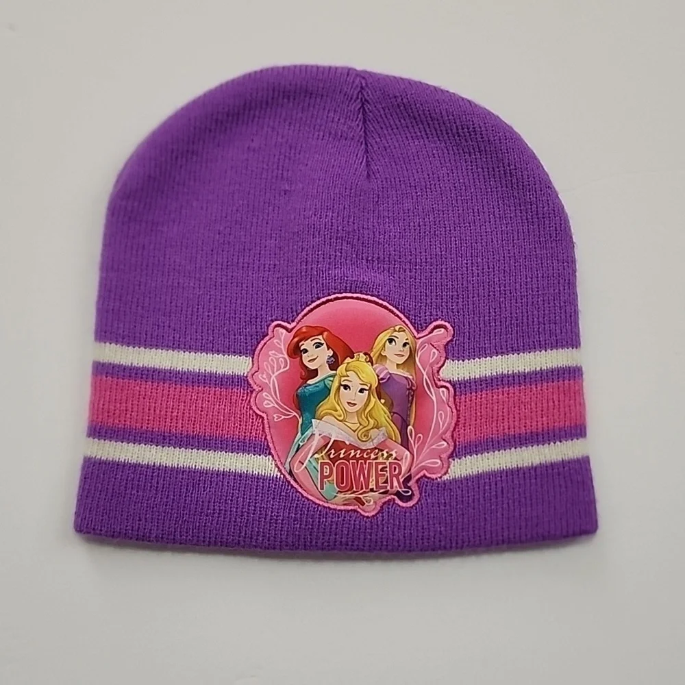 Disney Kids Princesses Knit Winter Beanie